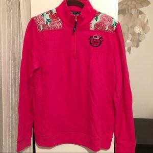 Vineyard Vines Pink Floral Shep Shirt